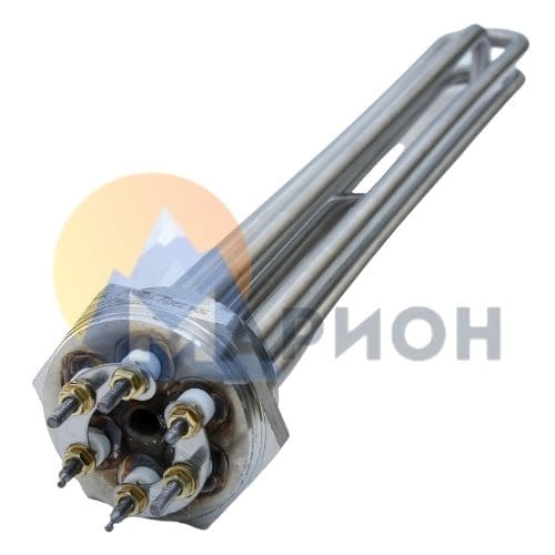 Блок ТЭН-10,0кВт (420мм.) G2" нерж/нерж (трубка + колпак) SZH