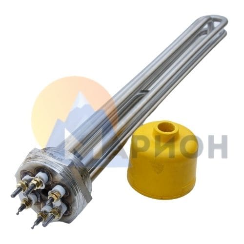 Блок ТЭН-10,0кВт (420мм.) G2" нерж/нерж (трубка + колпак) SZH