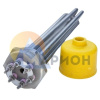 Блок ТЭН 6,0 кВт для воды 320 мм фланец G2" 220/380 В (трубка + колпак) HF