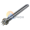 Блок ТЭН 3,0 кВт для воды 300 мм фланец G1 1/4" 220/380 В (трубка + колпак) SZH